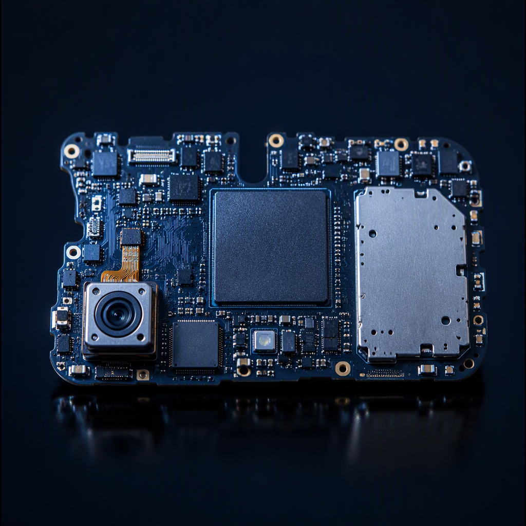Smartphone-class consumer electronics mainboard PCB