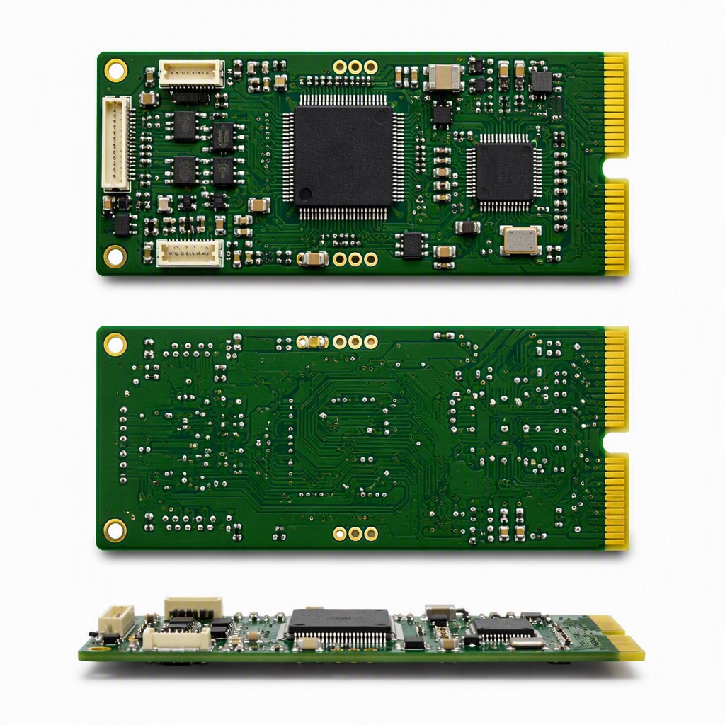 Assembled double-sided SMT and DIP mixed PCBA board